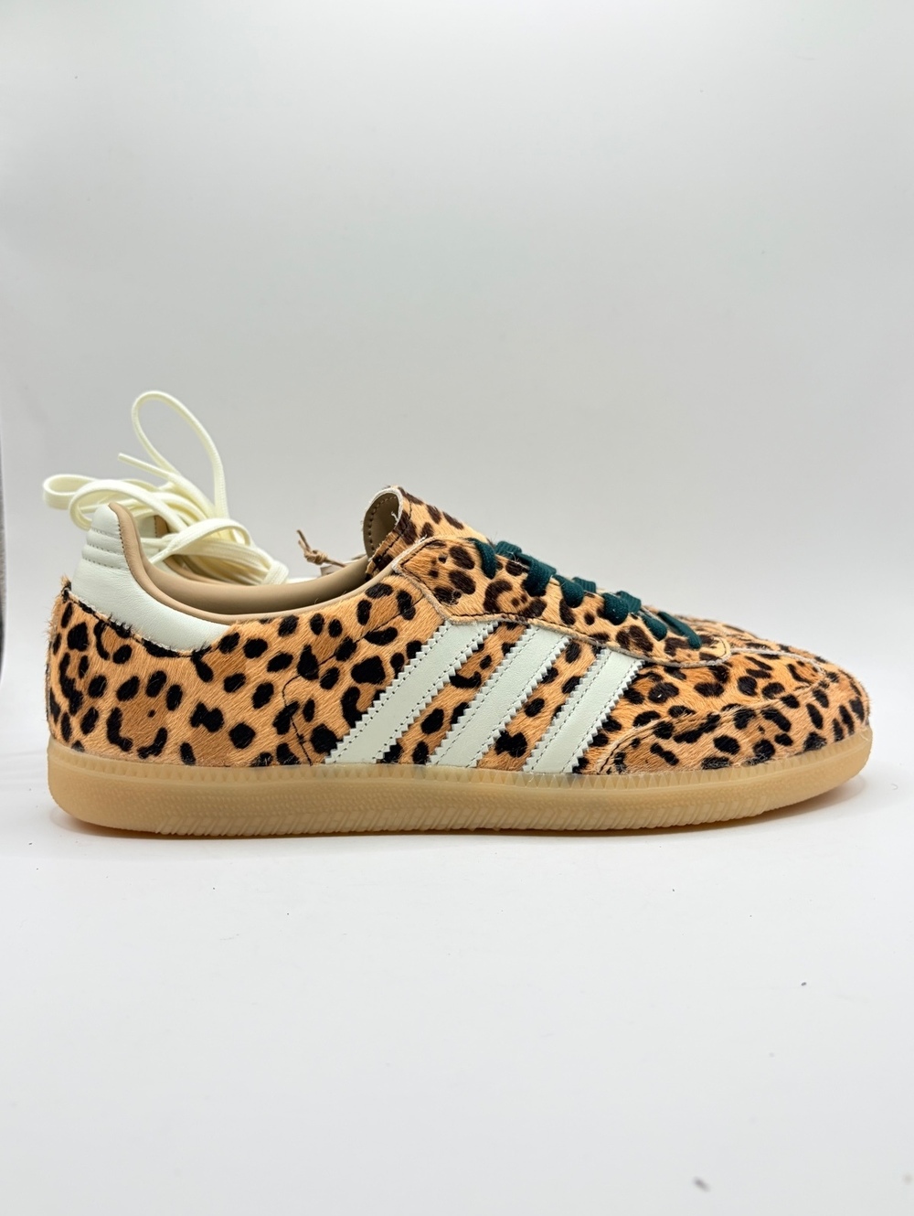 Adidas Samba OG W Leopard Print Sneakers Size 10.5 US Women's